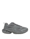 Diesel Woman Sneakers Charcoal Size 8 Polyester