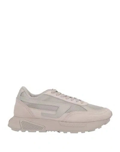 Diesel S-tyche Panelled Sneakers In Grey