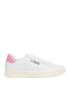 Diesel Woman Sneakers Pink Size 7.5 Cow Leather