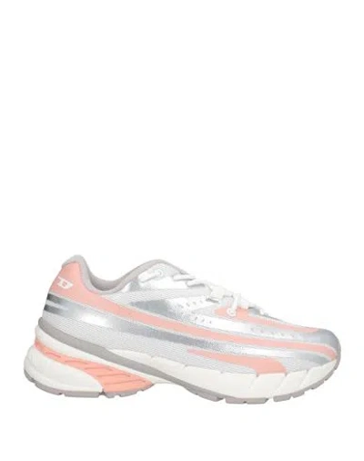 Diesel Woman Sneakers Pink Size 8 Polyester