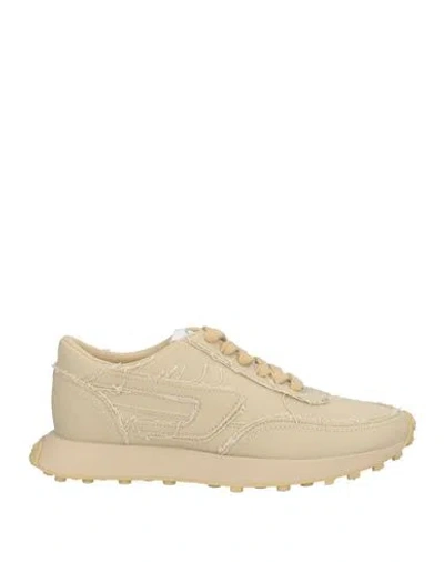 Diesel Woman Sneakers Sand Size 8 Cotton