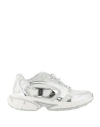 Diesel Metallic Mesh Sneakers With Oval D Logo