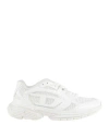 Diesel Woman Sneakers White Size 7.5 Textile Fibers In White