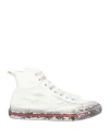 Diesel Woman Sneakers White Size 8 Cotton In White