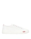 Diesel Woman Sneakers White Size 8 Textile Fibers