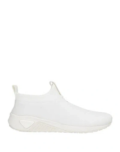 Diesel Woman Sneakers White Size 8.5 Textile Fibers