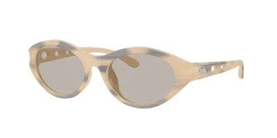 Diesel Woman Sunglass Dl3005u In Light Grey