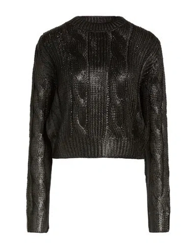 Diesel Woman Sweater Black Size L Polyester