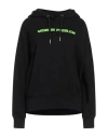 Diesel Woman Sweatshirt Black Size S Cotton, Modal