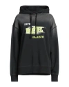 Diesel Woman Sweatshirt Dark Green Size L Cotton