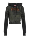 Diesel F-slimmy Hoodie In Green