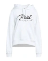Diesel Patterned Hooded Sweatshirt In White