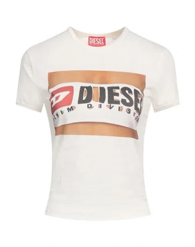 Diesel T-shirt  Damen Farbe Weiss In White