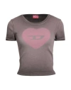 Diesel T-ele T-shirt In Pink