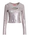 Diesel De-top1-fsd Crystal-embellished Top In Purple