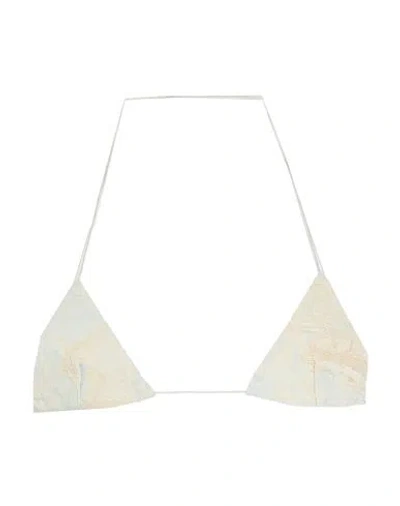 Diesel Woman Top White Size 3 Cotton In Neutral