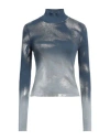 Diesel M-ileen Metallic-effect Jumper In Navy