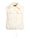 Diesel Woman Vest Pastel Yellow Size S Cotton