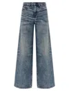 Diesel 1978 D-akemi-fsh Denim Trousers In Blue