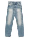 Diesel 1988 D-ark 09m21 Faded-effect Jeans In Blue