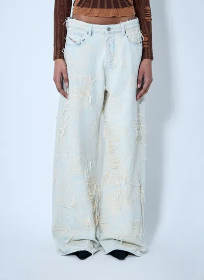 Diesel Women 1996 D-sire-fsg Jeans In White