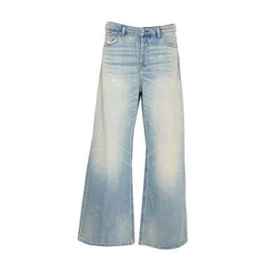 Diesel Women 1996 D-sire Odbec Relaxed Jeans In Blue