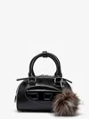 Diesel Women 1dr Dome Leather Shoulder Bag With Croco Effect In Multi