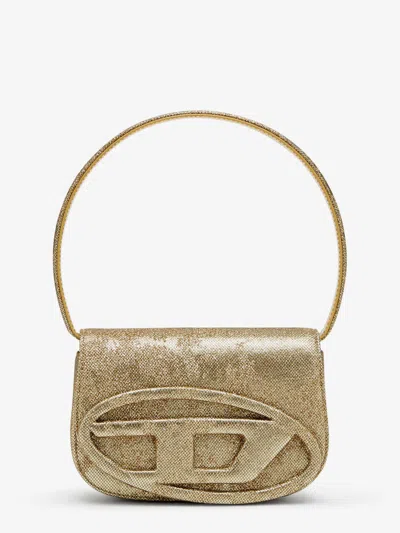 Diesel Women 1dr Glitter Fabric Shoulder Bag In Multi