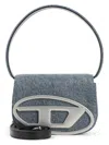 Diesel 1dr Denim Shoulder Bag In Blue