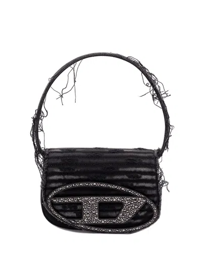 DIESEL DIESEL WOMEN `1DR` ICONIC SHOULDER BAG