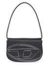 Diesel 1dr Leather Shoulder Bag In Black