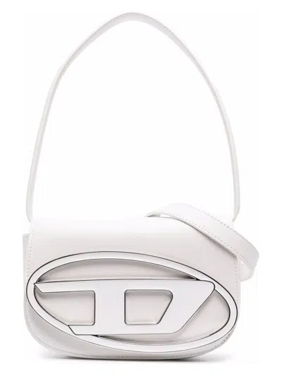 DIESEL WOMEN'S 1DR LEATHER SHOULDER BAG