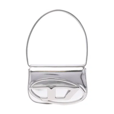 Diesel Women 1dr Shoulder Bag In Silver