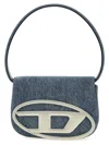 Diesel Rounded Silhouette 1dr Shoulder Bag In Blue