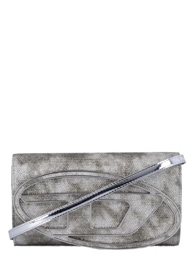 Diesel Women's 1dr Wallet Strap In Beige