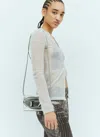 Diesel Women 1dr Wallet Strap Clutch