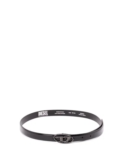 Diesel Women `b-1dr Strass 20` Belt In Multi