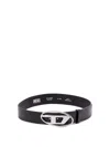 Diesel Women `b-1dr W` Belt With `d` Logo Buckle