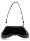 Diesel Play Crossbody Shoulder Bag In Black Leather In Black