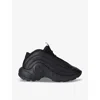 Diesel S-d-runner X-slip-on Sneakers With Matte Oval D Instep In Black