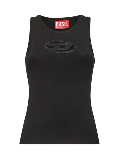 Diesel Women Black T-lynys-od Tank Top