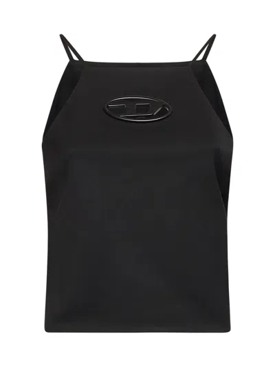 Diesel Women Black T-wilit Top