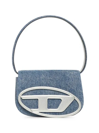 Diesel Women Blue 1dr Shoulder Bag In Multi
