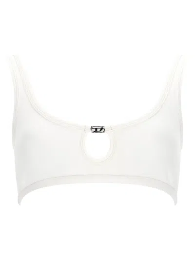Diesel Women Bra "florence-dnm" In White