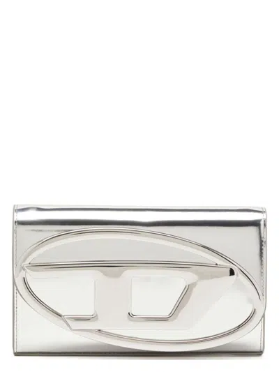 Diesel Women's Clutch 1dr In Silver
