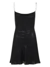 Diesel D-minty Mini Dress In Black