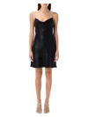 Diesel D-minty Mini Dress In Black