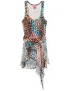 Diesel D-opera-q1 Playsuit In Multicolor