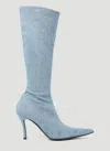 Diesel Women D-venus Kbt Boots In Blue