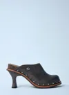 Diesel Women D-woodstock Mi Clog Heels In Brown